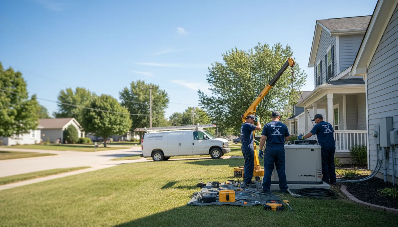 Generator Installation in Snook, TX near me